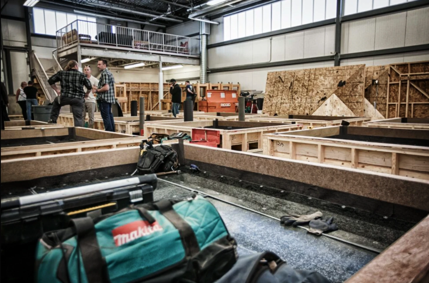 ARCAs roofing certification room